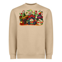 Mushroom cinco de mayo gnomes Heavyweight Sweatshirt - CowGirlArtShop