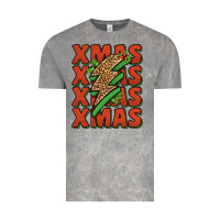 Cloud Rock xmas lightning bolt Vintage Tee - Jasminsmagicworld