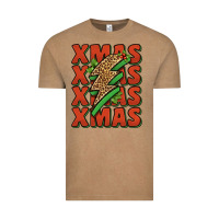 Vintage Coffee xmas lightning bolt Vintage Tee - Jasminsmagicworld