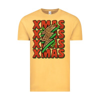Vintage Mustard xmas lightning bolt Vintage Tee - Jasminsmagicworld