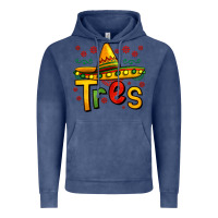 Vintage Denim tres my third mexican birthday Vintage Hoodie - Jasminsmagicworld