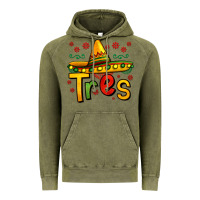 Vintage Olive tres my third mexican birthday Vintage Hoodie - Jasminsmagicworld