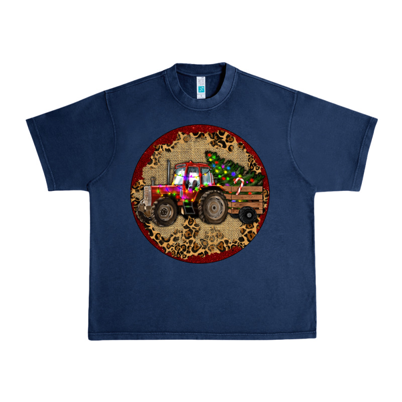 Christmas Tractor Urban Heavy Tee by RanaPortraitStore | Teevron