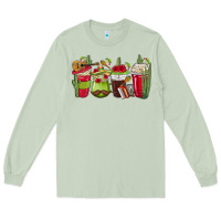 Matcha Mexico Coffee Cups Long Sleeve Tee - texasbilliewilder