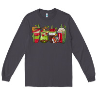 Smoke Mexico Coffee Cups Long Sleeve Tee - texasbilliewilder