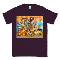 Plum fall rabbit  mousepad Classic Tee - LillyAllenDesigns