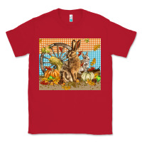 Red fall rabbit  mousepad Classic Tee - LillyAllenDesigns