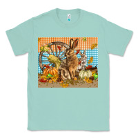 Seafoam fall rabbit  mousepad Classic Tee - LillyAllenDesigns