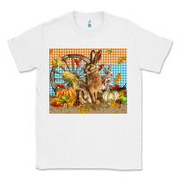 White fall rabbit  mousepad Classic Tee - LillyAllenDesigns