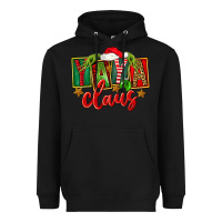 Black Christmas Yaya Claus Heavyweight Hoodie - FaDigitalArtStudio