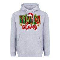 Heather Grey Christmas Yaya Claus Heavyweight Hoodie - FaDigitalArtStudio