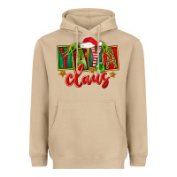 Mushroom Christmas Yaya Claus Heavyweight Hoodie - FaDigitalArtStudio