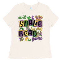 Bone ain't no shame in my bead game Ladies Tee - MaliasSmallBusiness