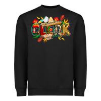 Black cinco de mayo clerk Heavyweight Sweatshirt - CowGirlArtShop