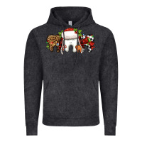Vintage Black Christmas teeth dentist Vintage Hoodie - Jasminsmagicworld