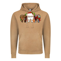Vintage Camel Christmas teeth dentist Vintage Hoodie - Jasminsmagicworld