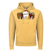 Christmas Teeth Dentist Vintage Hoodie | Teevron