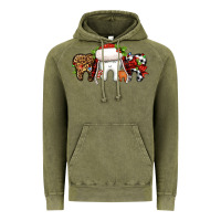 Vintage Olive Christmas teeth dentist Vintage Hoodie - Jasminsmagicworld
