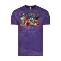 Cloud Purple senior 2023 coffee cups Vintage Tee - Jasminsmagicworld