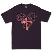 Plum retro christian valentine Premium Tee - MaliasSmallBusiness