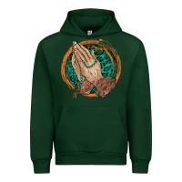 Forest Green god bless you Urban Hoodie - RacoonDesign