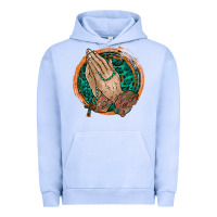 Pigment Grape Ice god bless you Urban Hoodie - RacoonDesign