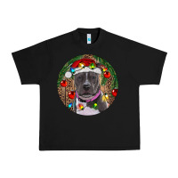 Black Christmas Pitbull Urban Heavy Tee - RanaPortraitStore