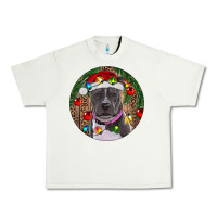 Pistachio Christmas Pitbull Urban Heavy Tee - RanaPortraitStore