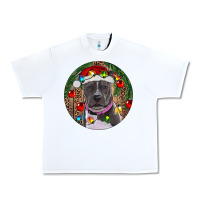 Christmas Pitbull Urban Heavy Tee | Teevron
