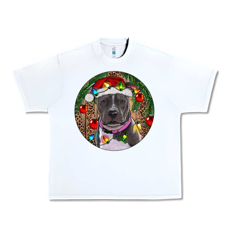 Christmas Pitbull Urban Heavy Tee by RanaPortraitStore | Teevron