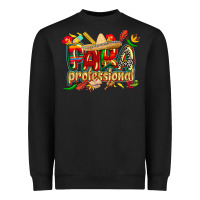 Black cinco de mayo para professional Heavyweight Sweatshirt - CowGirlArtShop