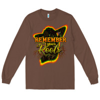 Chestnut remember your roots Long Sleeve Tee - NancyCooperArtShop
