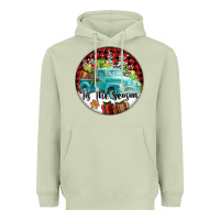 Matcha Tis The Season Truck Heavyweight Hoodie - FaDigitalArtStudio