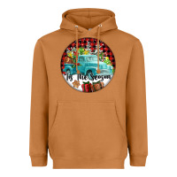 Meerkat Tis The Season Truck Heavyweight Hoodie - FaDigitalArtStudio