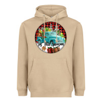 Mushroom Tis The Season Truck Heavyweight Hoodie - FaDigitalArtStudio