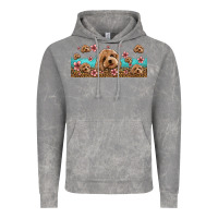 Cloud Rock floral cockapoo Vintage Hoodie - Jasminsmagicworld