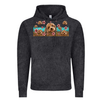 Vintage Arctic floral cockapoo Vintage Hoodie - Jasminsmagicworld