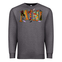 Charcoal Heather halloween mini Premium Sweatshirt - BundleAndBundleShop