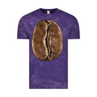 Cloud Purple coffee bean Vintage Tee - BarkalooDesign