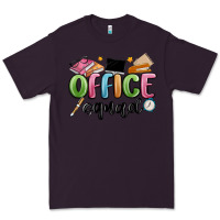 Plum office squad Premium Tee - MaliasSmallBusiness