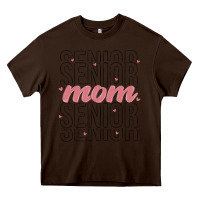 Chocolate Brown mom senior Heavy Core Tee - MaliasSmallBusiness