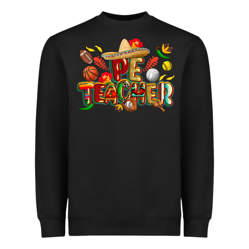Cinco De Mayo Pe Teacher Heavyweight Sweatshirt by CowGirlArtShop | Teevron