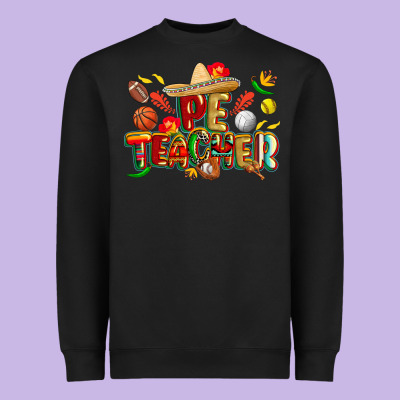 Cinco De Mayo Pe Teacher Heavyweight Sweatshirt Designed By Cowgirlartshop
