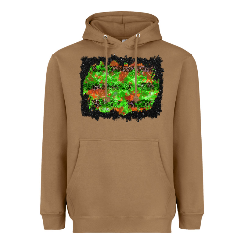 Halloween Leopard Lines Background Heavyweight Hoodie by BundleAndBundleShop | Teevron