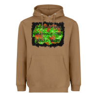 Toasted Coconut halloween leopard lines background Heavyweight Hoodie - BundleAndBundleShop