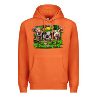 Carrot St patrick's day heifers Premium Hoodie - RanaPortraitStore