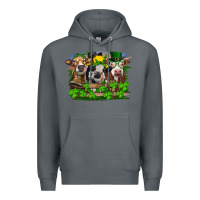 Rock St patrick's day heifers Premium Hoodie - RanaPortraitStore