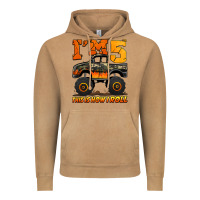 Vintage Camel i'm five this is how i roll monster truck birthday Vintage Hoodie - Jasminsmagicworld
