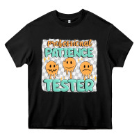 Black professional patience Heavy Core Tee - MaliasSmallBusiness