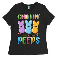 Chillin' With My Peeps Ladies Tee | Teevron